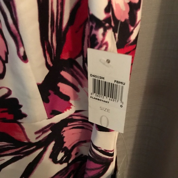 NWT Donna Morgan Floral Fit and Flare A-line Dress - Picture 12 of 14